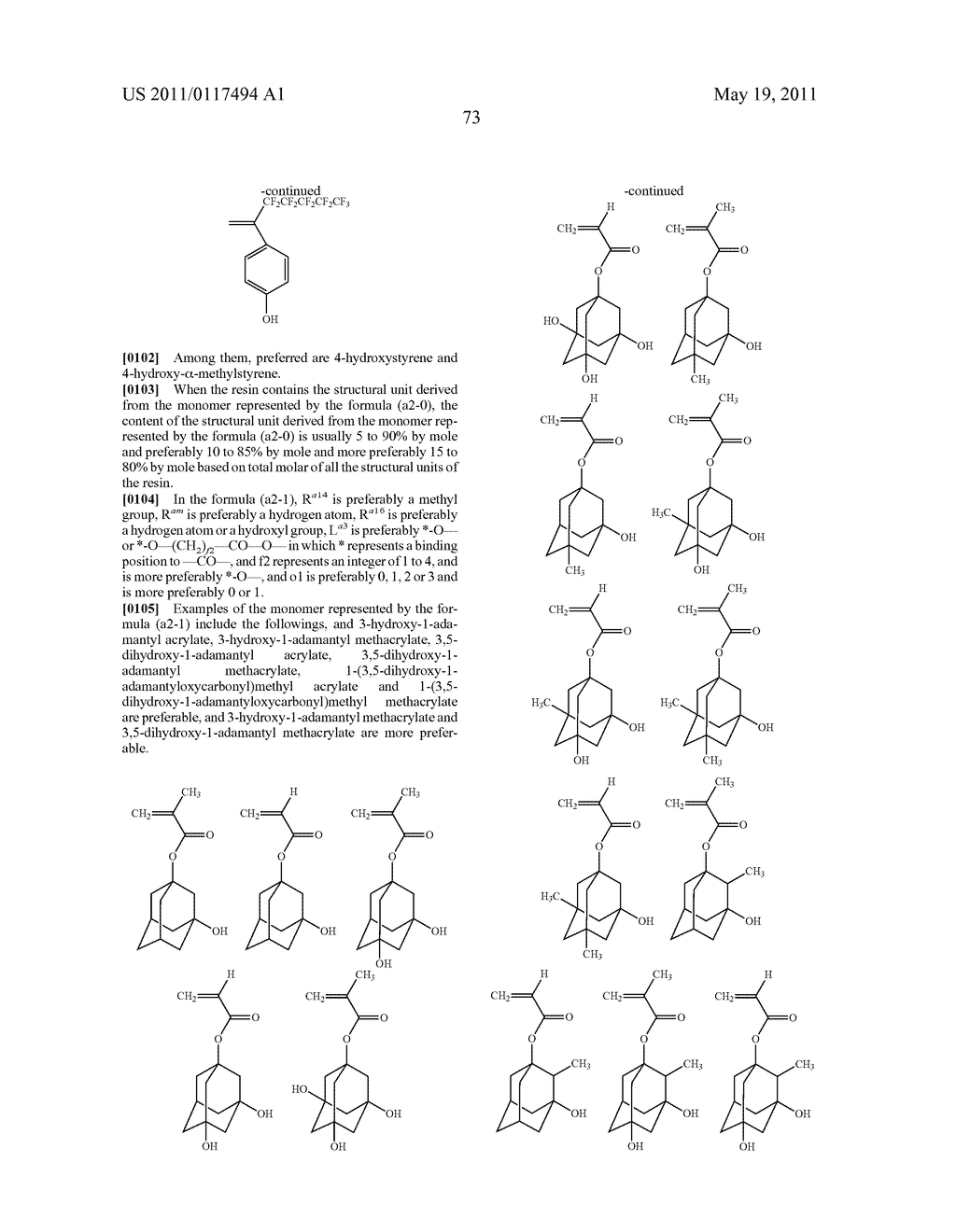 SALT AND PHOTORESIST COMPOSITION CONTAINING THE SAME - diagram, schematic, and image 74