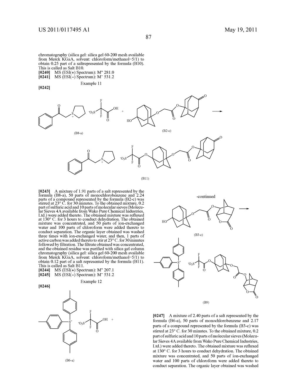 SALT AND PHOTORESIST COMPOSITION CONTAINING THE SAME - diagram, schematic, and image 88