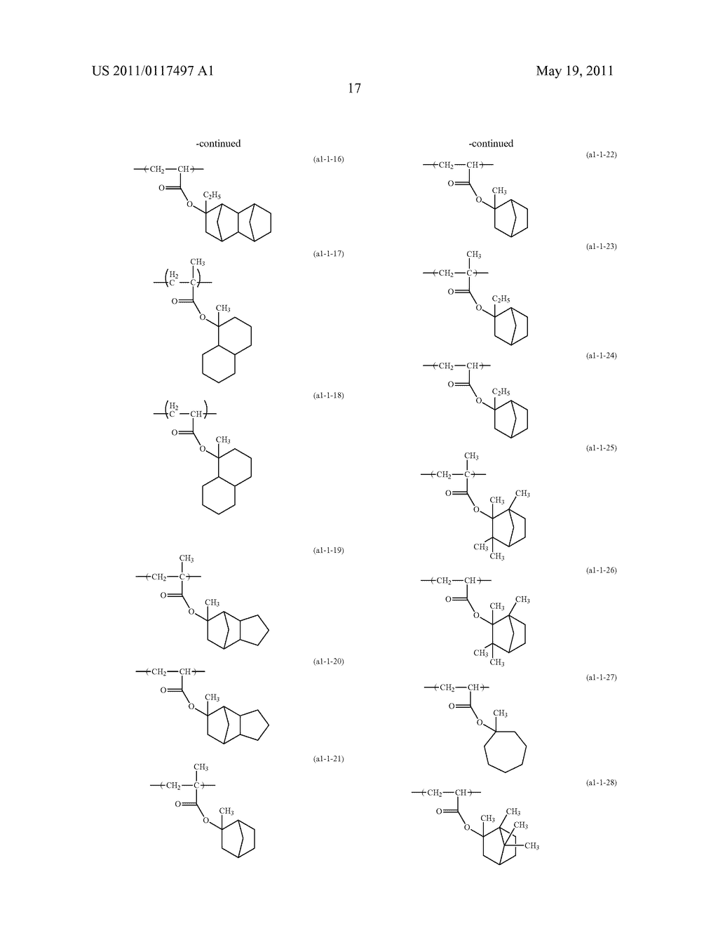 ACRYLATE DERIVATIVE, HALOESTER DERIVATIVE, POLYMER COMPOUND AND PHOTORESIST COMPOSITION - diagram, schematic, and image 18