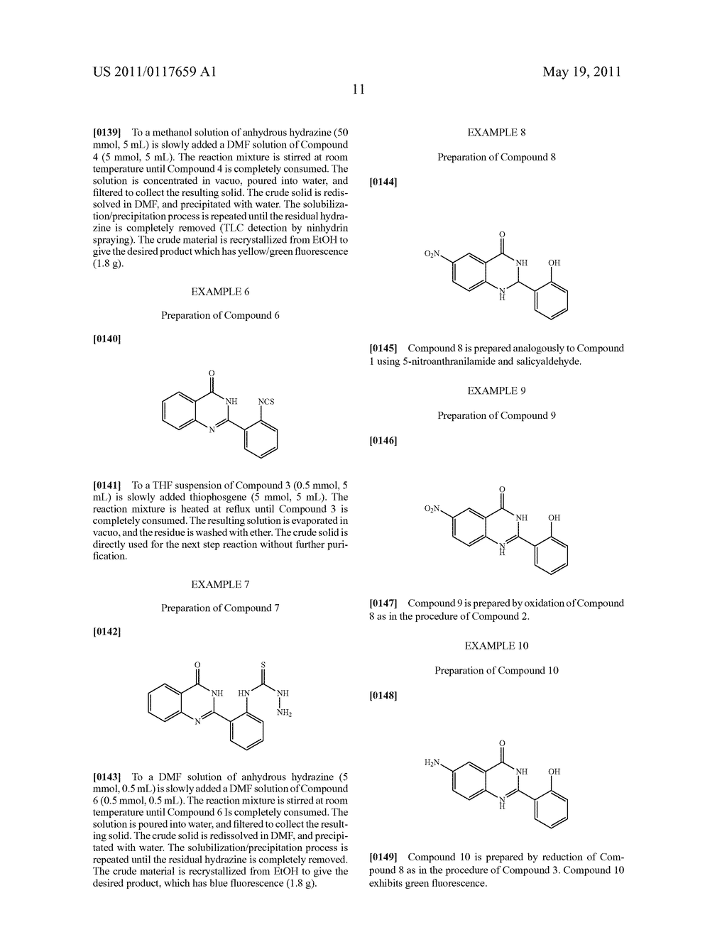 QUINAZOLINE-CONTAINING KITS FOR LABELING ALDEHYDE OR KETONE MOIETIES - diagram, schematic, and image 19