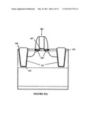 ISOLATION STRUCTURE FOR STRAINED CHANNEL TRANSISTORS diagram and image