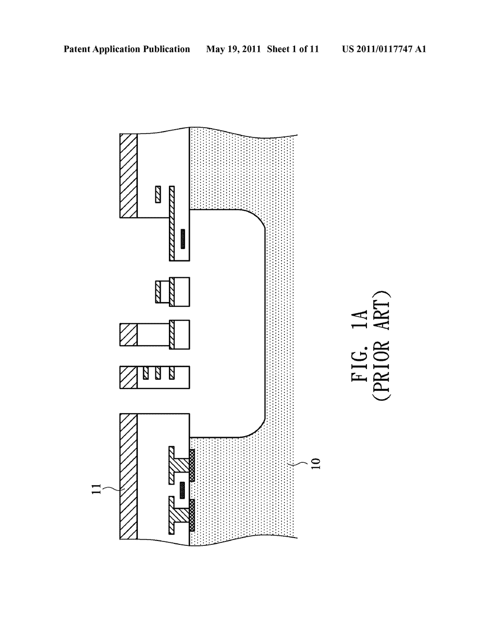 METHOD OF FABRICATING SINGLE CHIP FOR INTEGRATING FIELD-EFFECT TRANSISTOR INTO MEMS STRUCTURE - diagram, schematic, and image 02