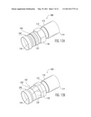 Coaxial Connectors Having Compression Rings that are Pre-Installed at the Front of the Connector and Related Methods of Using Such Connectors diagram and image