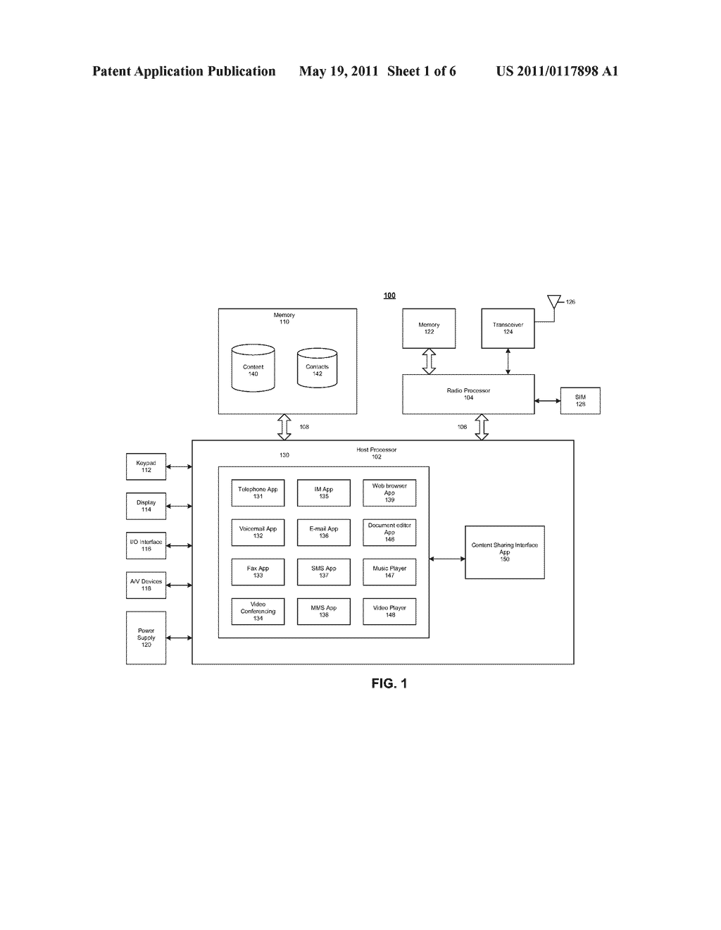 APPARATUS AND METHOD FOR SHARING CONTENT ON A MOBILE DEVICE - diagram, schematic, and image 02