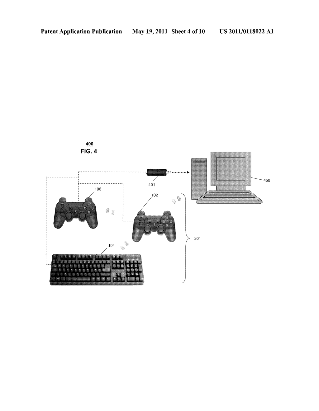 APPARATUS AND METHOD FOR MANAGING PERIPHERAL DEVICE COMMUNICATIONS - diagram, schematic, and image 05