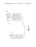 HAND-HELD GAMING DEVICE WITH CONFIGURABLE TOUCH SENSITIVE PANEL(S) diagram and image