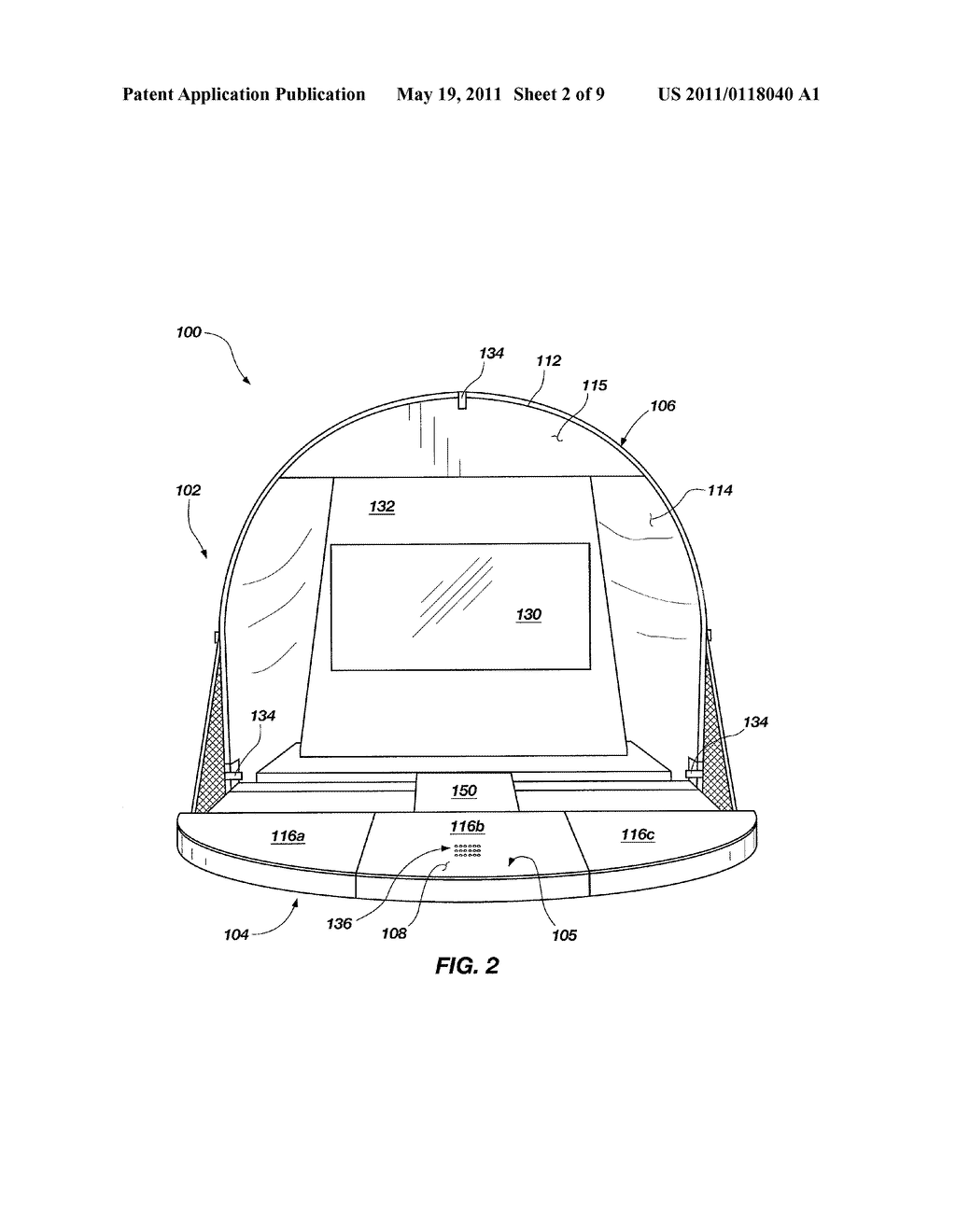 GOLF SIMULATOR APPARATUS AND RELATED METHODS - diagram, schematic, and image 03