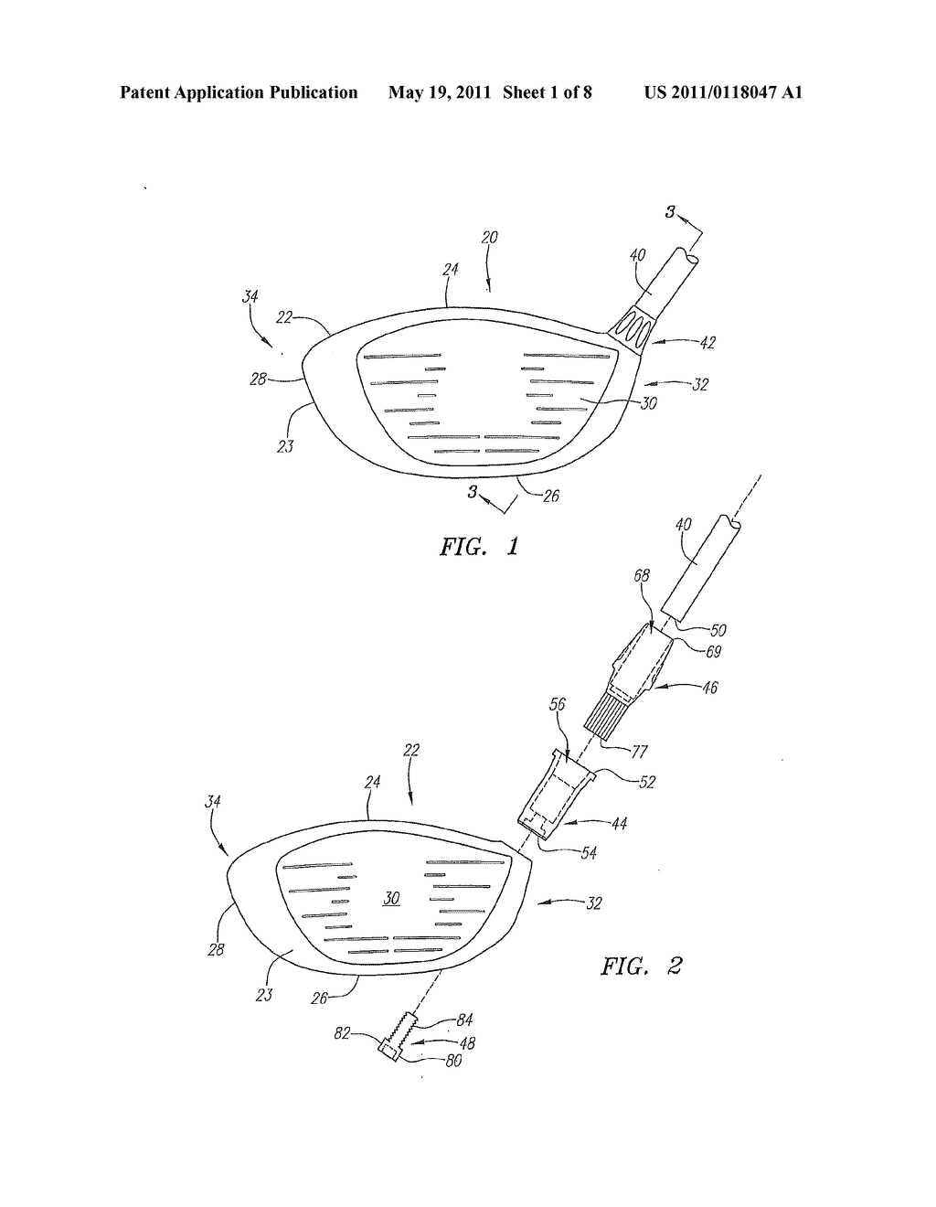 INTGERCHANGEABLE SHAFT FOR A GOLF CLUB - diagram, schematic, and image 02