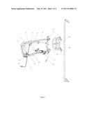 DEVICE FOR TRAINING SPORTSMEN IMPACT MOVEMENTS diagram and image