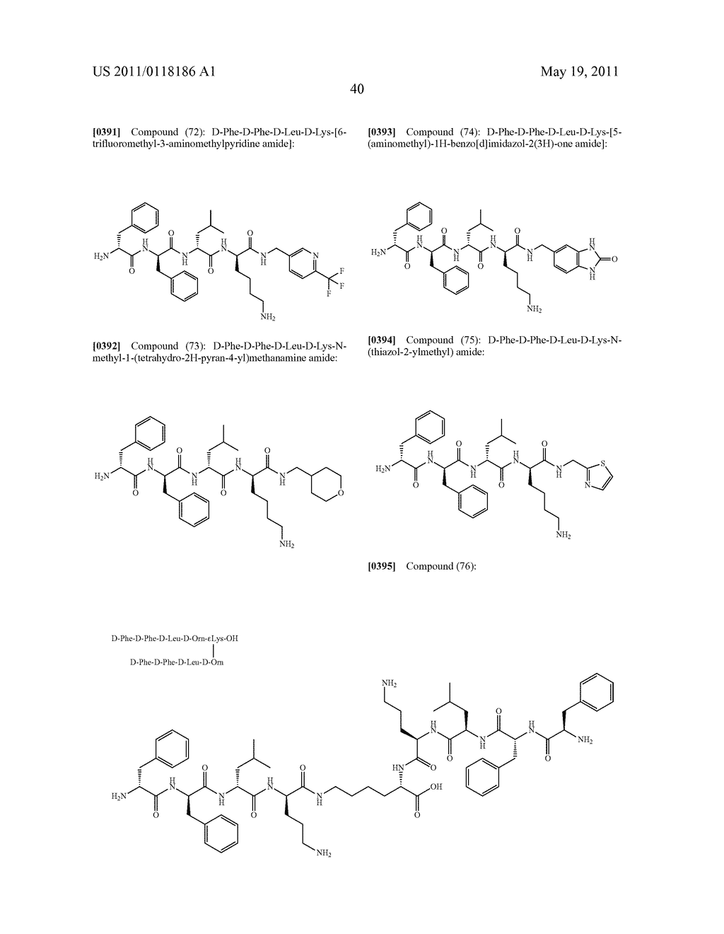 SYNTHETIC PEPTIDE AMIDES AND DIMERIC FORMS THEREOF - diagram, schematic, and image 57