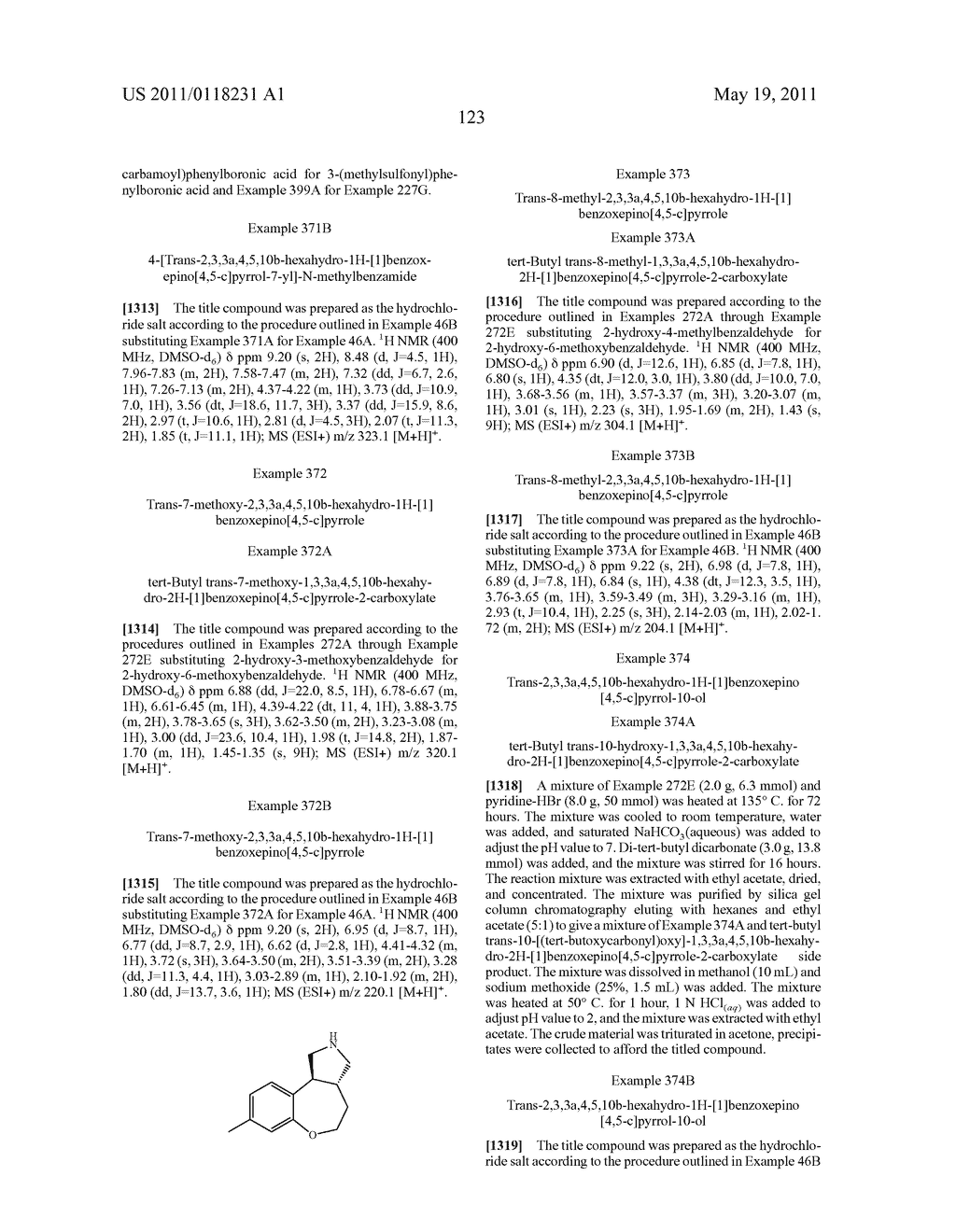 MODULATORS OF 5-HT RECEPTORS AND METHODS OF USE THEREOF - diagram, schematic, and image 144