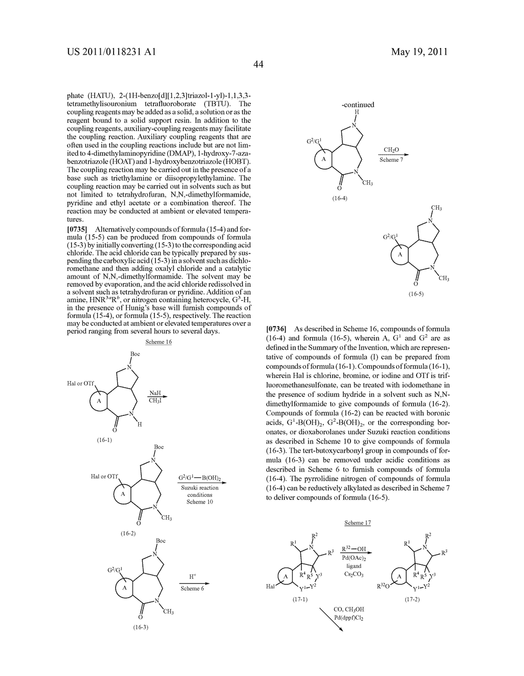 MODULATORS OF 5-HT RECEPTORS AND METHODS OF USE THEREOF - diagram, schematic, and image 65