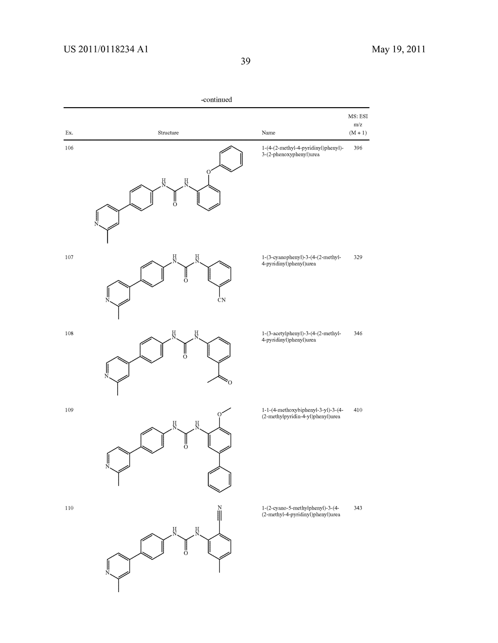 Urea Compounds as Gamma Secretase Modulators - diagram, schematic, and image 40