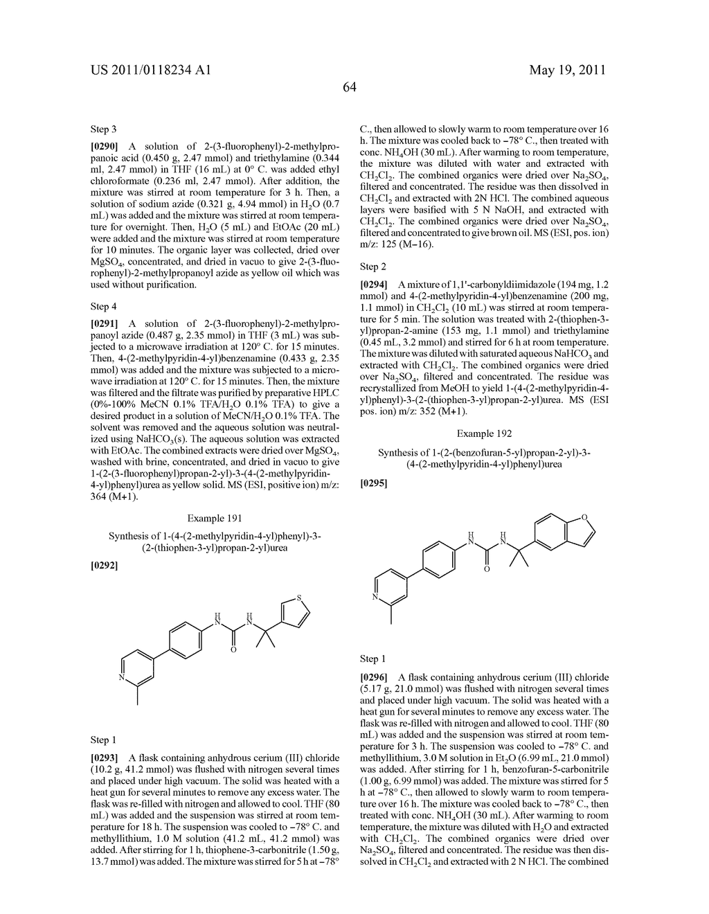 Urea Compounds as Gamma Secretase Modulators - diagram, schematic, and image 65