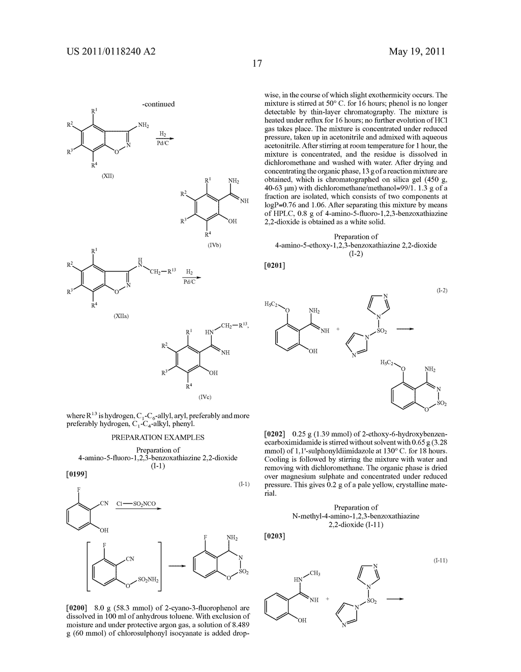 4-Amino-1,2,3-Benzoxathiazine-Derivatives as Pesticides - diagram, schematic, and image 18