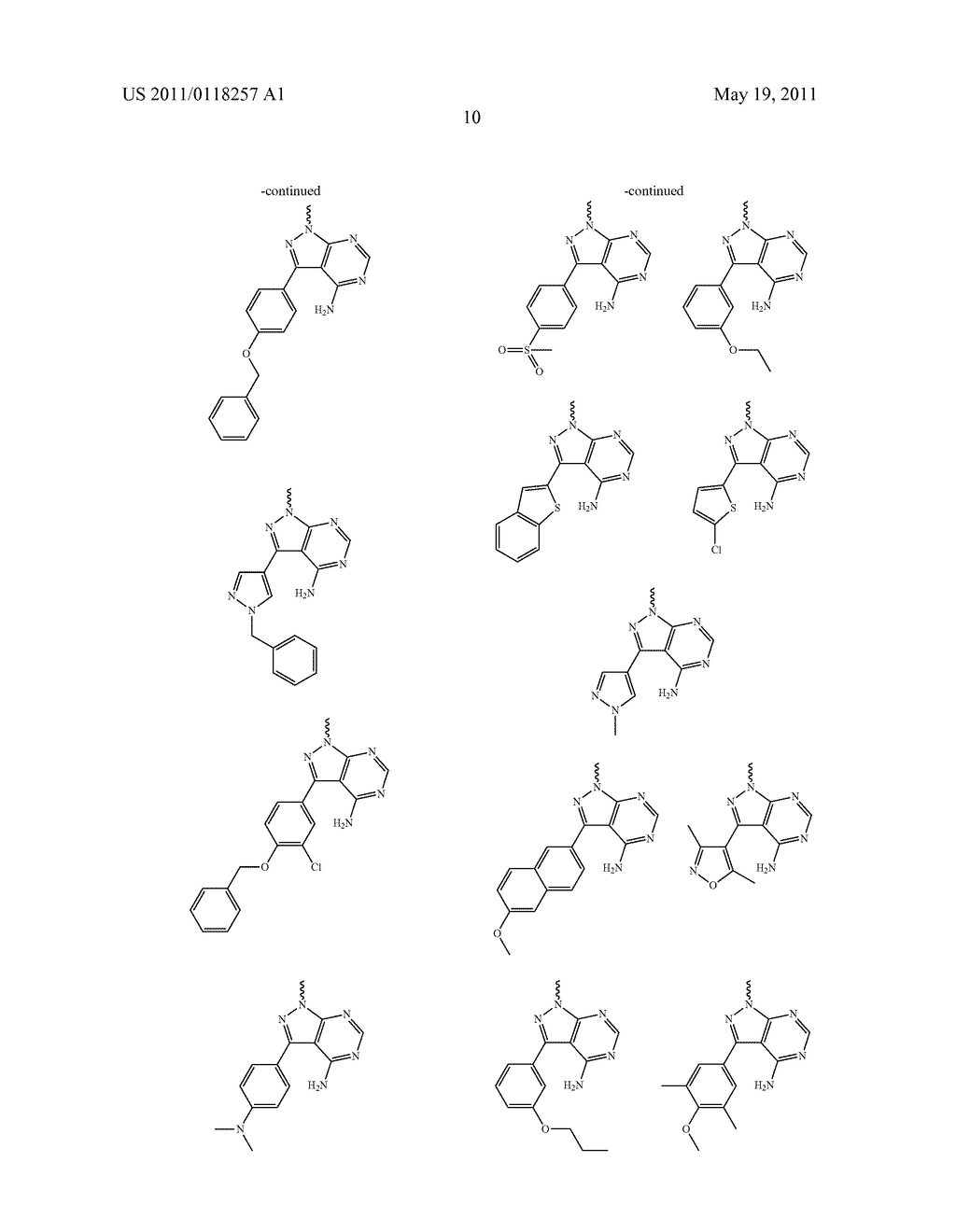 NOVEL KINASE MODULATORS - diagram, schematic, and image 11