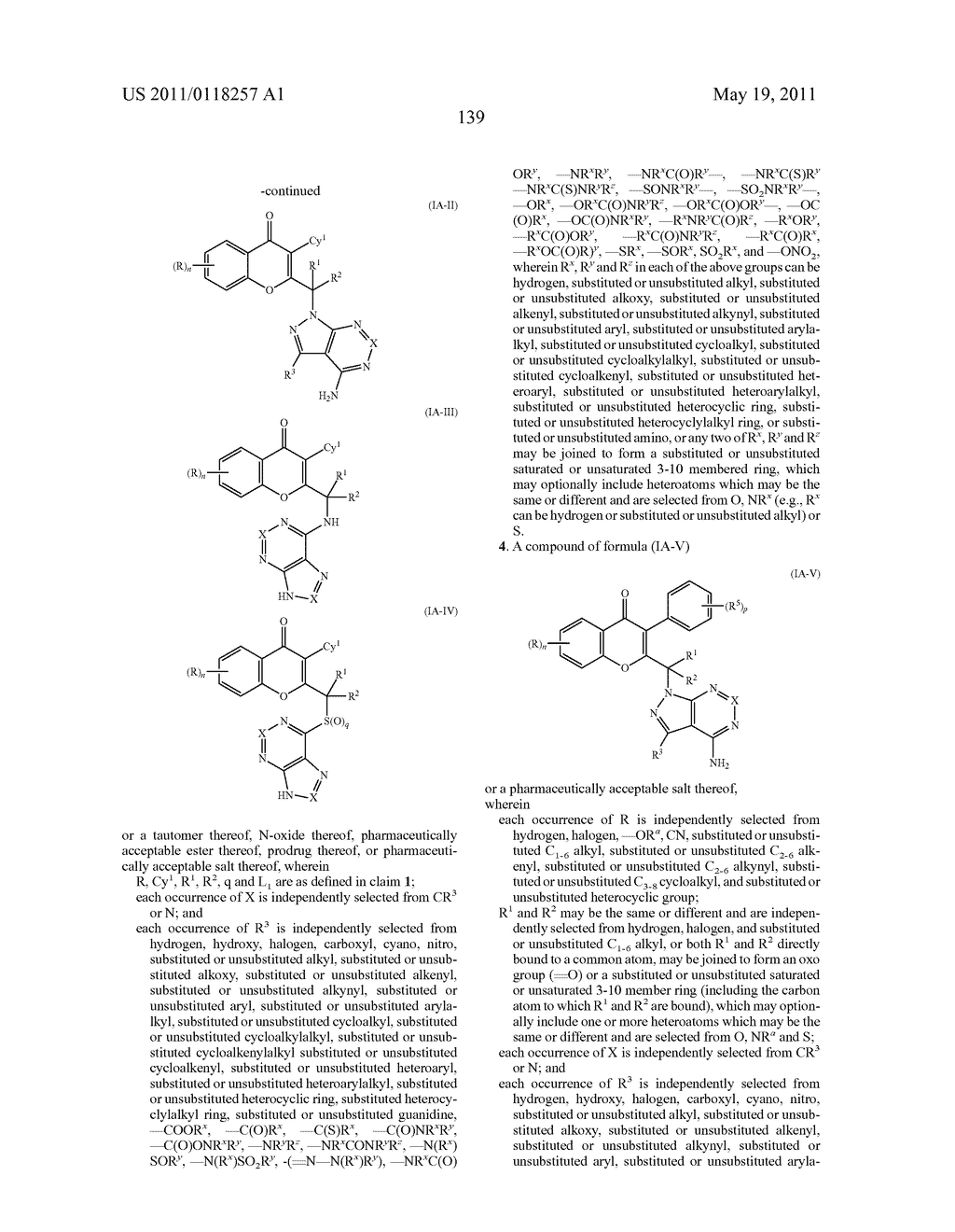 NOVEL KINASE MODULATORS - diagram, schematic, and image 140