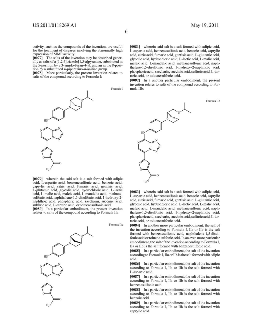 FUSED PYRAZINE COMPOUNDS AS THEIR SALTS, USEFUL FOR THE TREATMENT OF DEGENERATIVE AND INFLAMMATORY DISEASES - diagram, schematic, and image 28