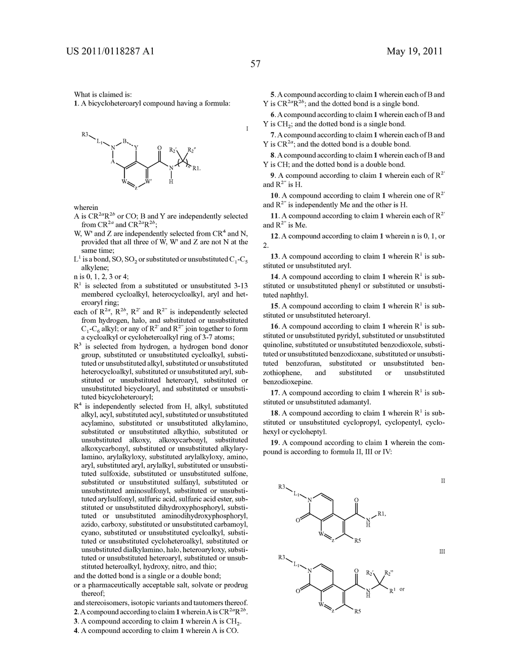 Bicycloheteroaryl Compounds As P2X7 Modulators and Uses Thereof - diagram, schematic, and image 58