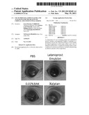 USE OF PROSTAGLANDINS F2ALPHA AND ANALOGUES FOR THE HEALING OF CORNEAL AND CONJUNCTIVAL LESIONS diagram and image