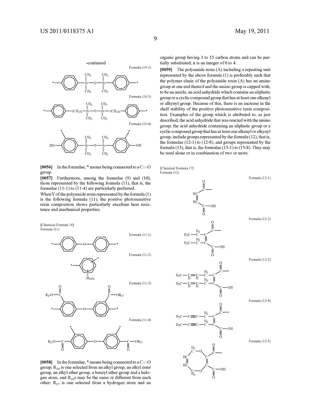 POSITIVE PHOTOSENSITIVE RESIN COMPOSITION, CURED FILM, PROTECTING FILM, INSULATING FILM, AND SEMICONDUCTOR DEVICE AND DISPLAY DEVICE USING THE SAME - diagram, schematic, and image 10