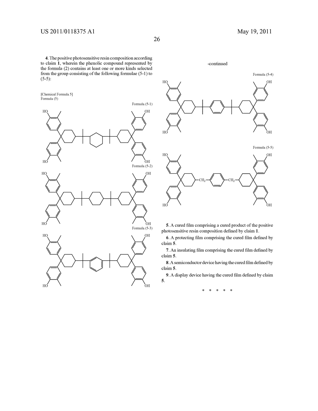 POSITIVE PHOTOSENSITIVE RESIN COMPOSITION, CURED FILM, PROTECTING FILM, INSULATING FILM, AND SEMICONDUCTOR DEVICE AND DISPLAY DEVICE USING THE SAME - diagram, schematic, and image 27