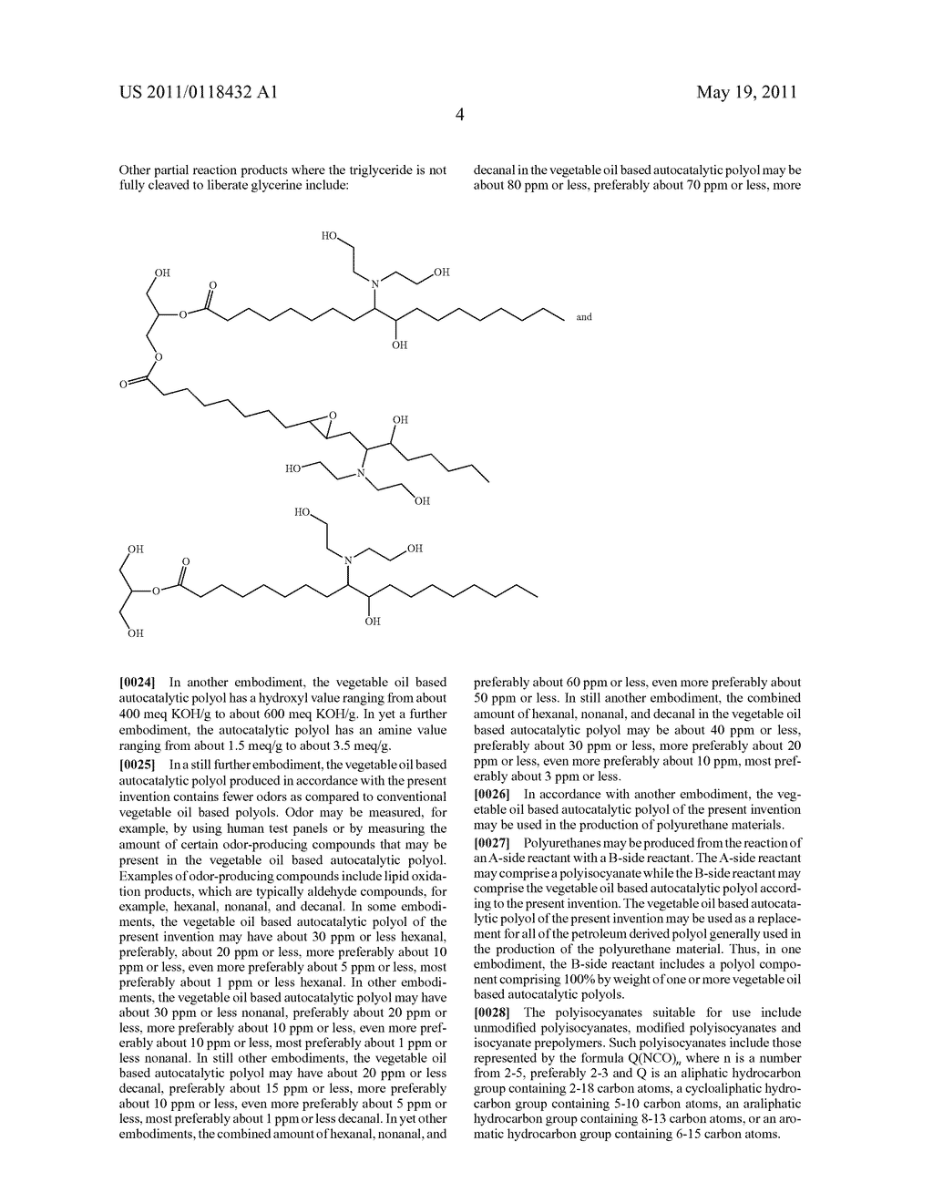 NATURAL OIL BASED AUTOCATALYTIC POLYOLS - diagram, schematic, and image 06