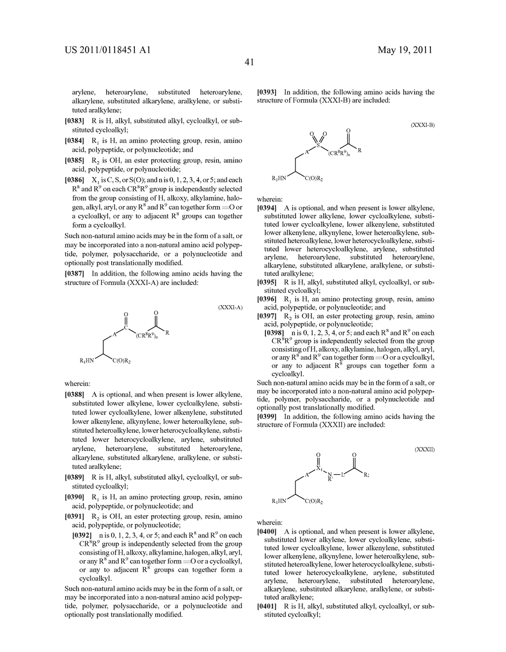 COMPOSITIONS CONTAINING, METHODS INVOLVING, AND USES OF NON-NATURAL AMINO ACIDS AND POLYPEPTIDES - diagram, schematic, and image 107