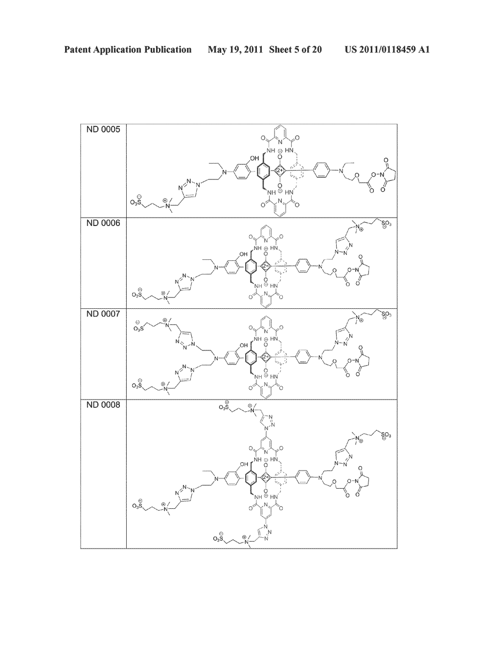 HIGH PERFORMANCE LUMINESCENT COMPOUNDS - diagram, schematic, and image 06