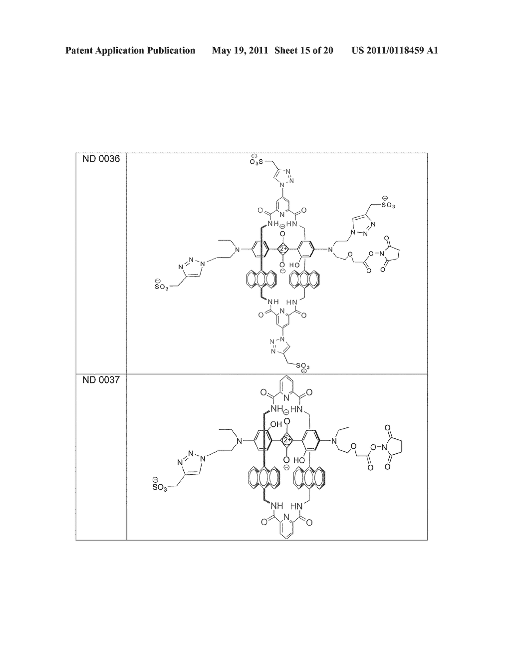 HIGH PERFORMANCE LUMINESCENT COMPOUNDS - diagram, schematic, and image 16