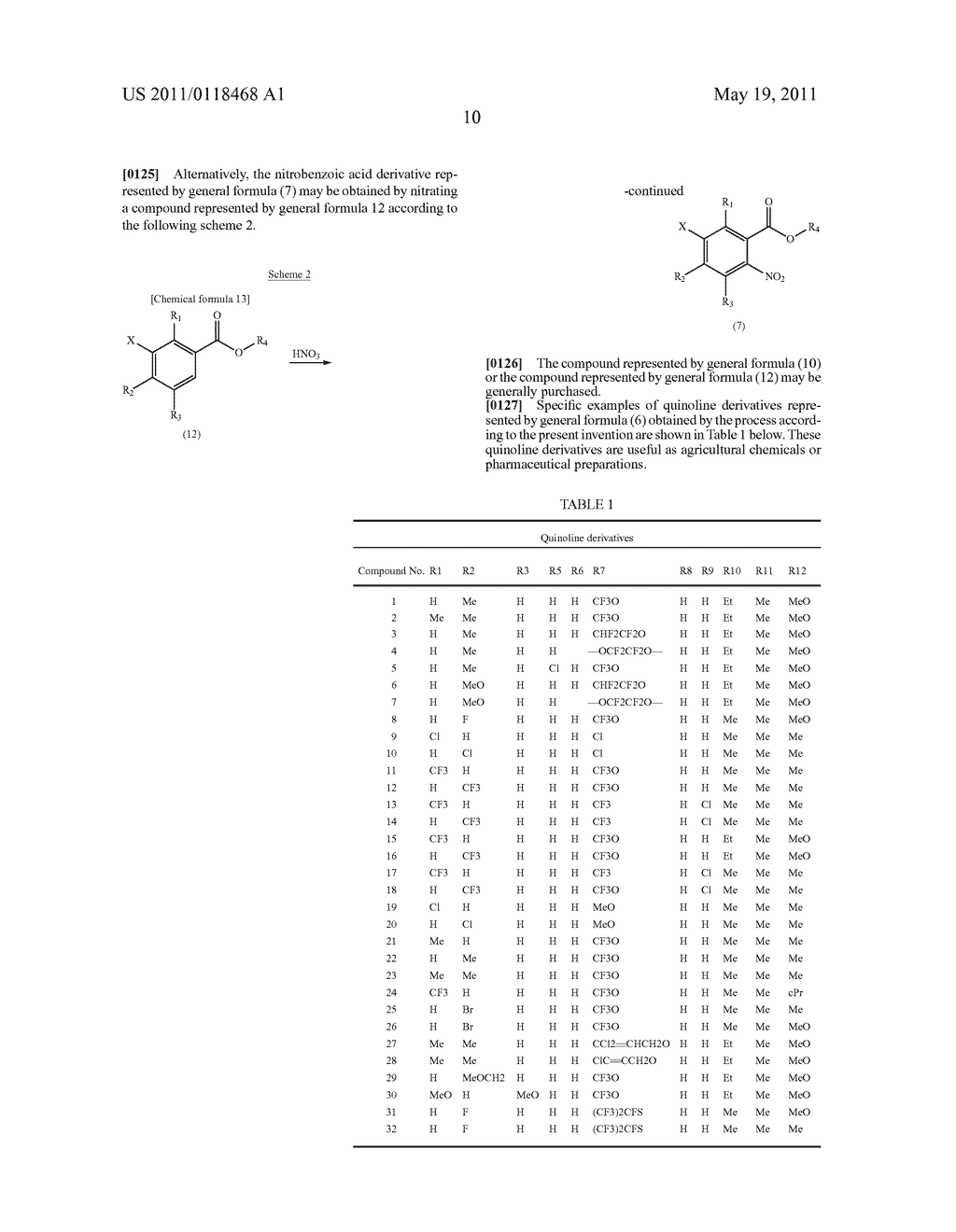 PROCESS FOR PRODUCING 6-ARYLOXYQUINOLINE DERIVATIVE AND INTERMEDIATE THEREFOR - diagram, schematic, and image 11