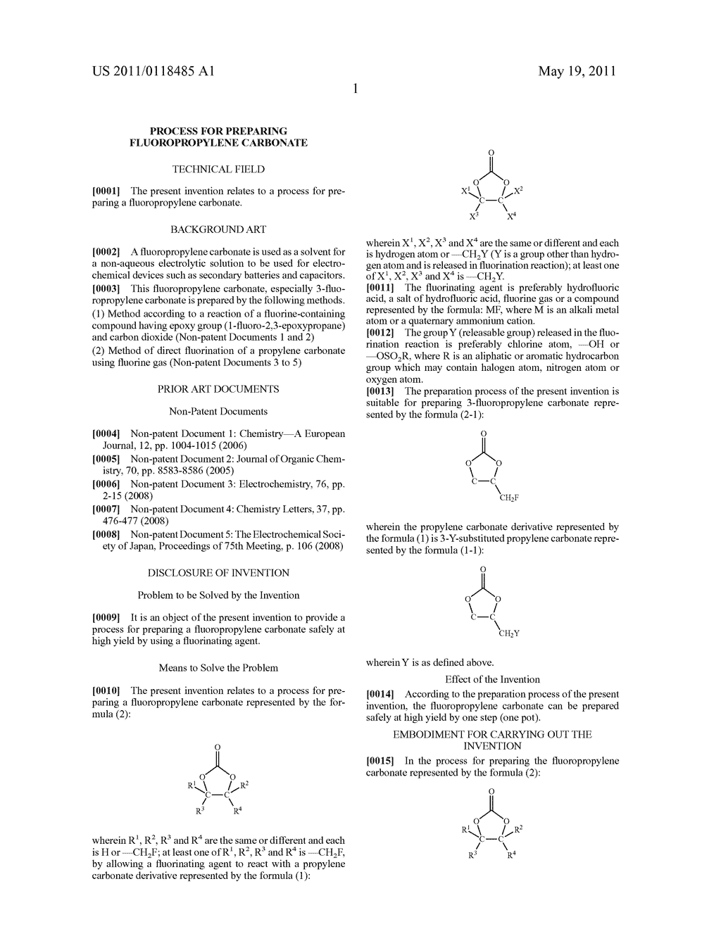 PROCESS FOR PREPARING FLUOROPROPYLENE CARBONATE - diagram, schematic, and image 02