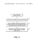 SYSTEMS AND METHODS FOR REPLACING SIGNAL ARTIFACTS IN A GLUCOSE SENSOR DATA STREAM diagram and image