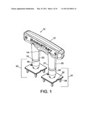 Reuseable skin testing device diagram and image