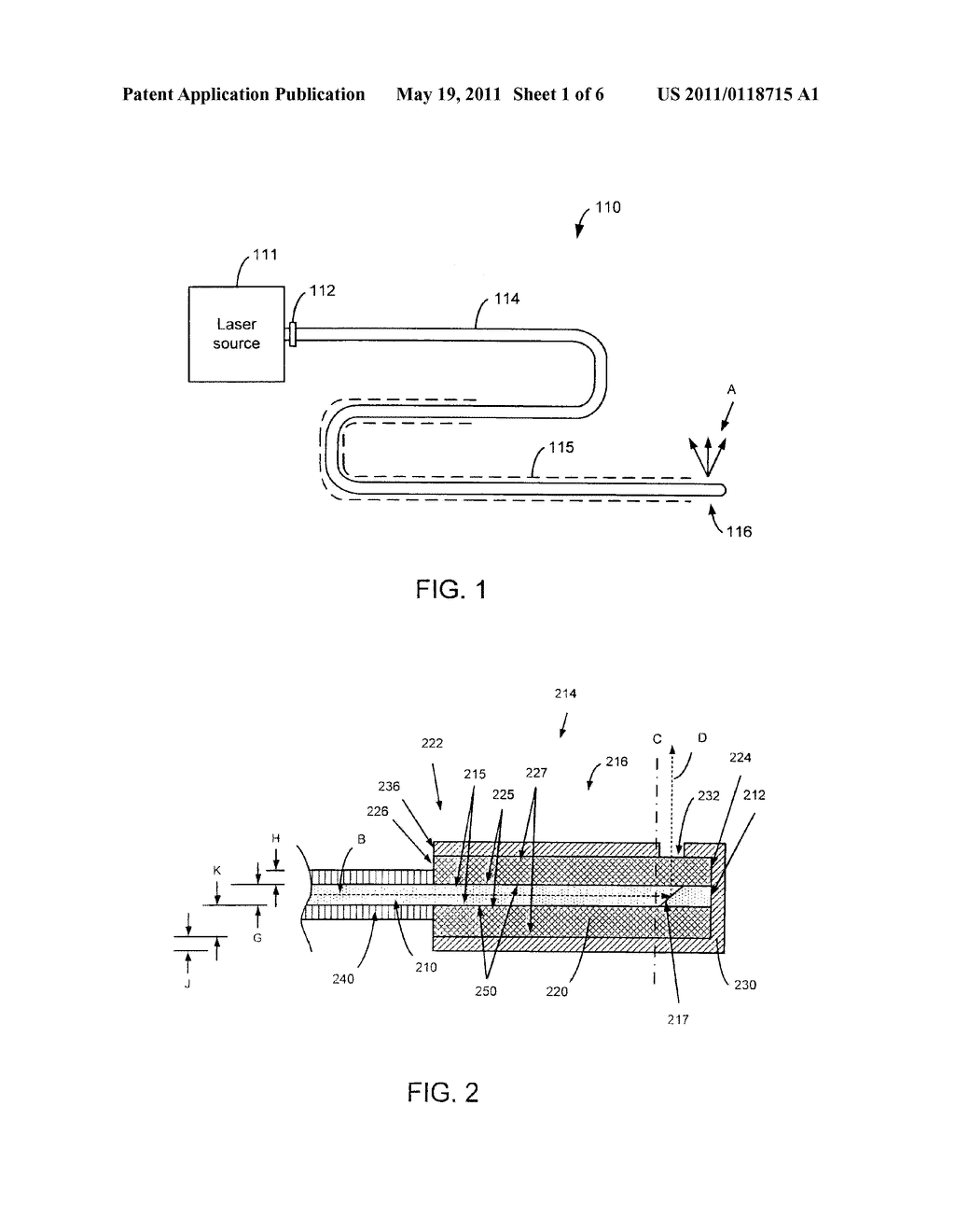 METHODS AND APPARATUS RELATED TO A SIDE-FIRE ASSEMBLY THAT HAS AN OPTICAL GRATING - diagram, schematic, and image 02