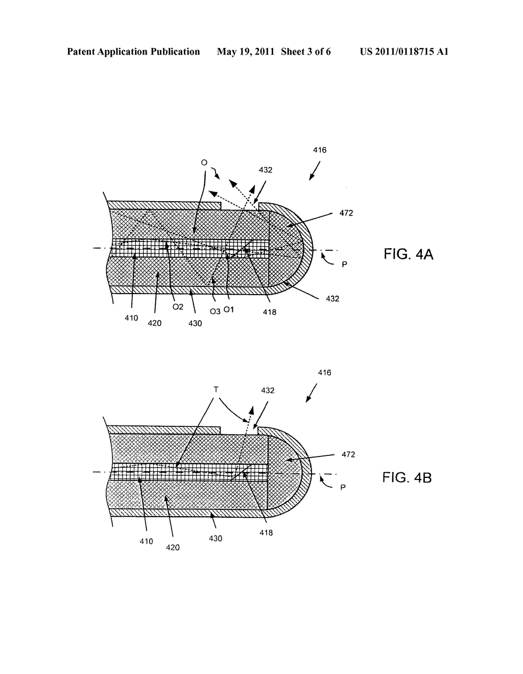 METHODS AND APPARATUS RELATED TO A SIDE-FIRE ASSEMBLY THAT HAS AN OPTICAL GRATING - diagram, schematic, and image 04