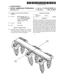 Cervical Plate Ratchet Pedicle Screws diagram and image