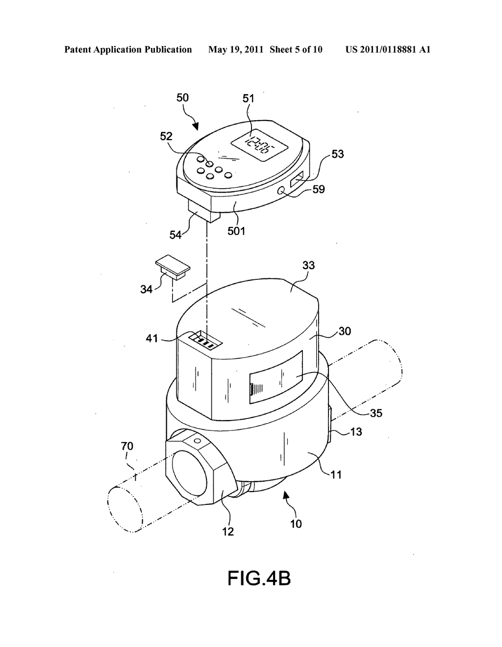 Portable one-to-many control device for a sprinkler pipeline - diagram, schematic, and image 06