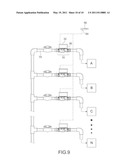 Portable one-to-many control device for a sprinkler pipeline diagram and image