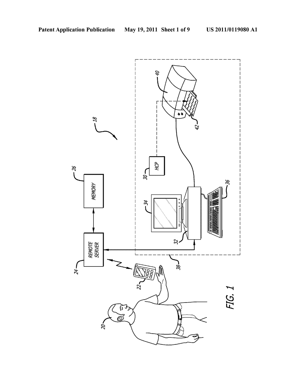METHOD AND SYSTEM FOR ANALYTE DATA TRANSMISSION AND REPORT GENERATION - diagram, schematic, and image 02