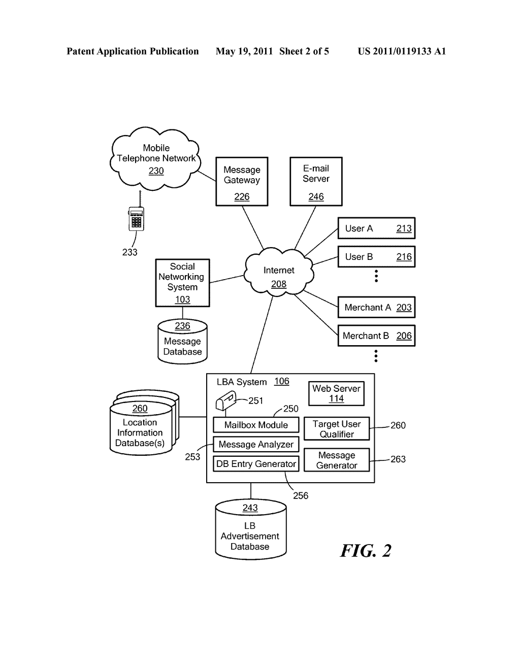 System and Method for Adding Advertisements to a Location-Based Advertising System - diagram, schematic, and image 03