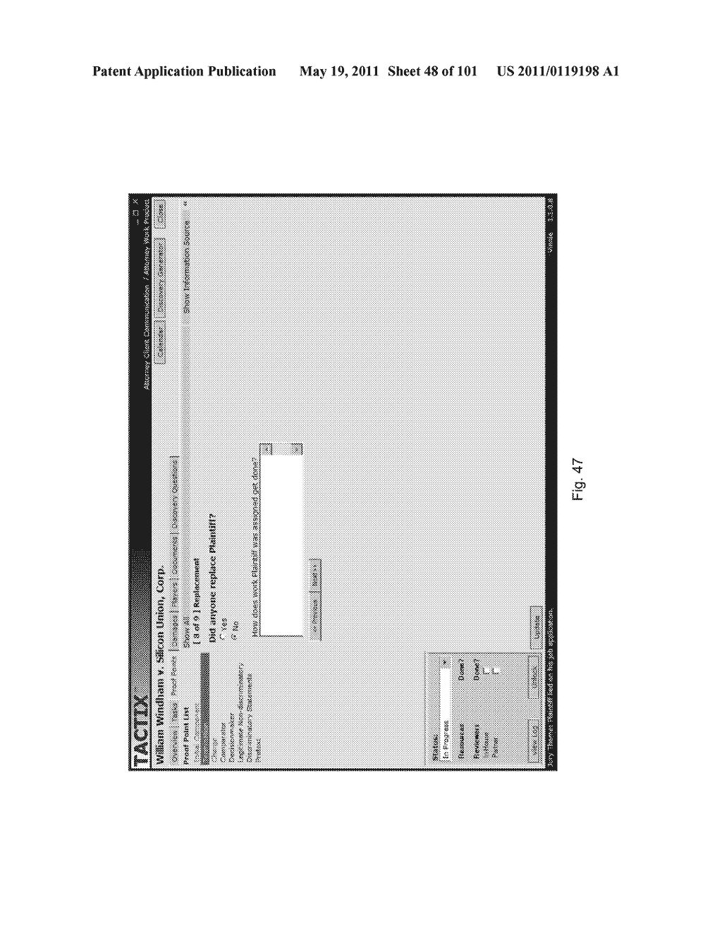 METHOD OF EARLY CASE ASSESSMENT IN LAW SUITS - diagram, schematic, and image 49