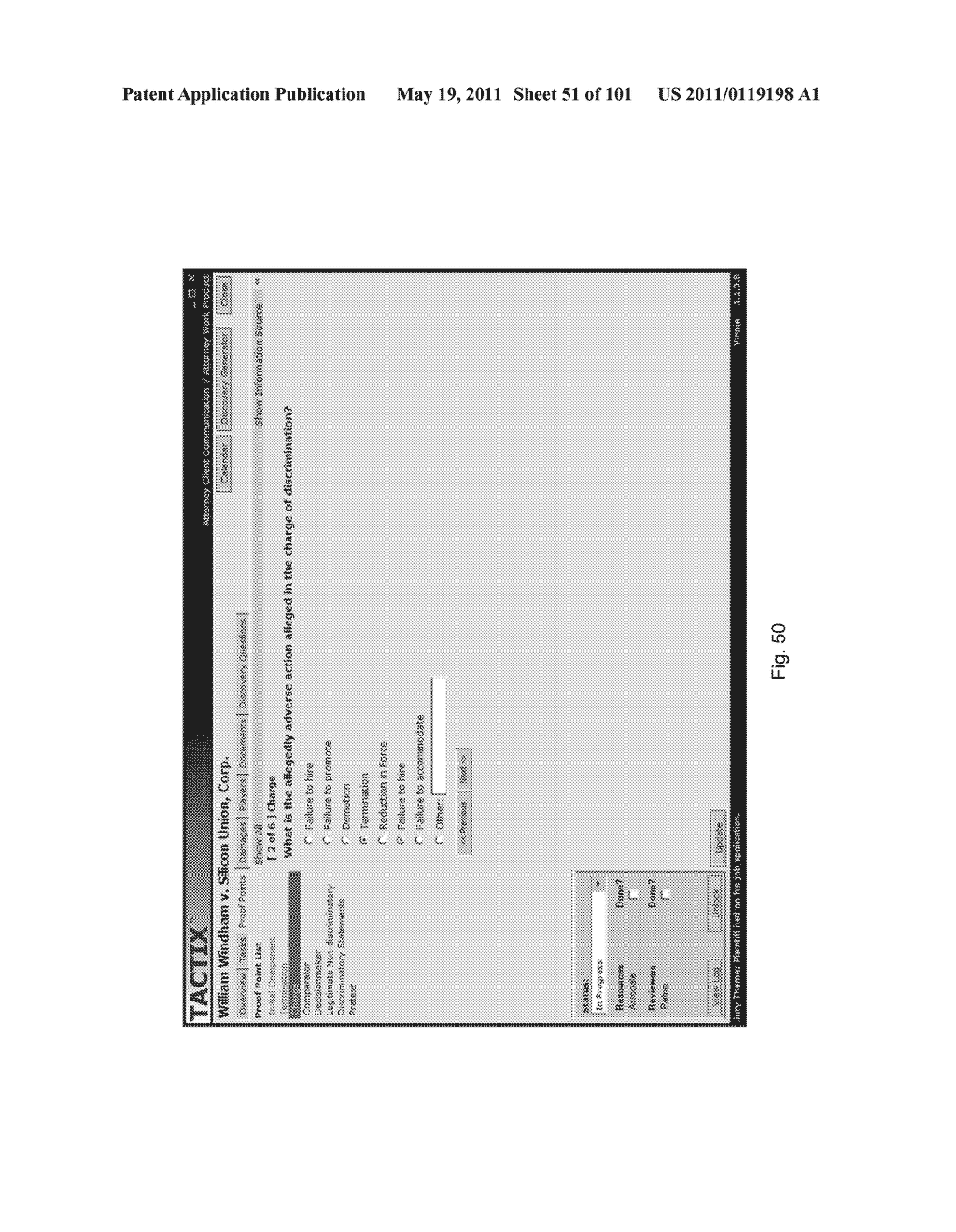 METHOD OF EARLY CASE ASSESSMENT IN LAW SUITS - diagram, schematic, and image 52