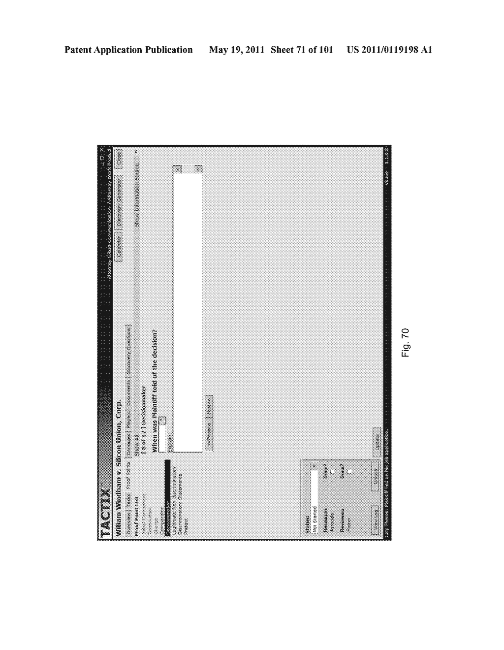 METHOD OF EARLY CASE ASSESSMENT IN LAW SUITS - diagram, schematic, and image 72