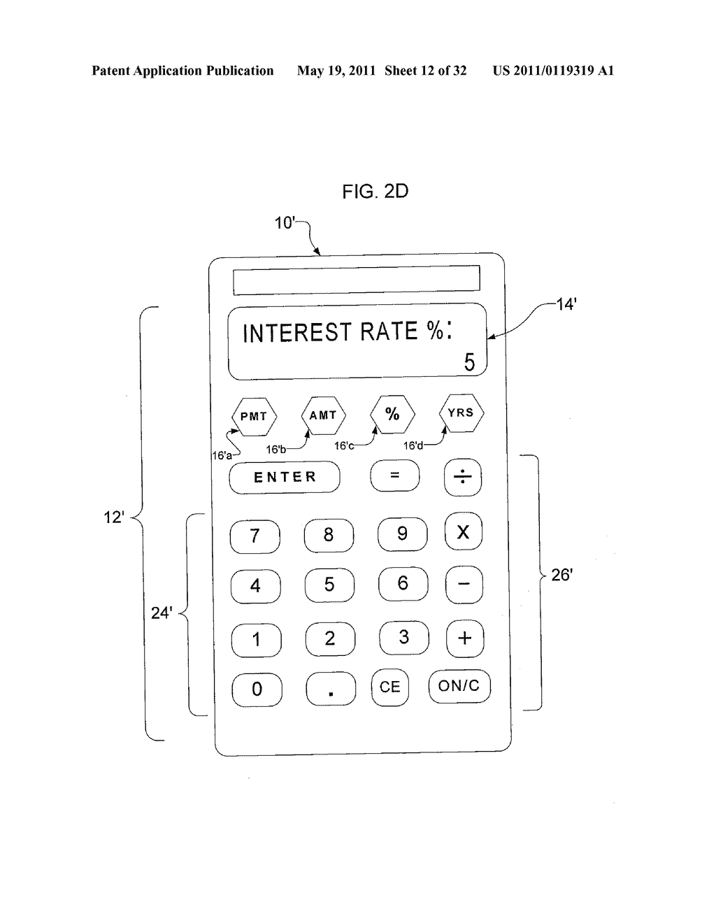 HANDHELD COMPUTATIONAL DEVICE - diagram, schematic, and image 13