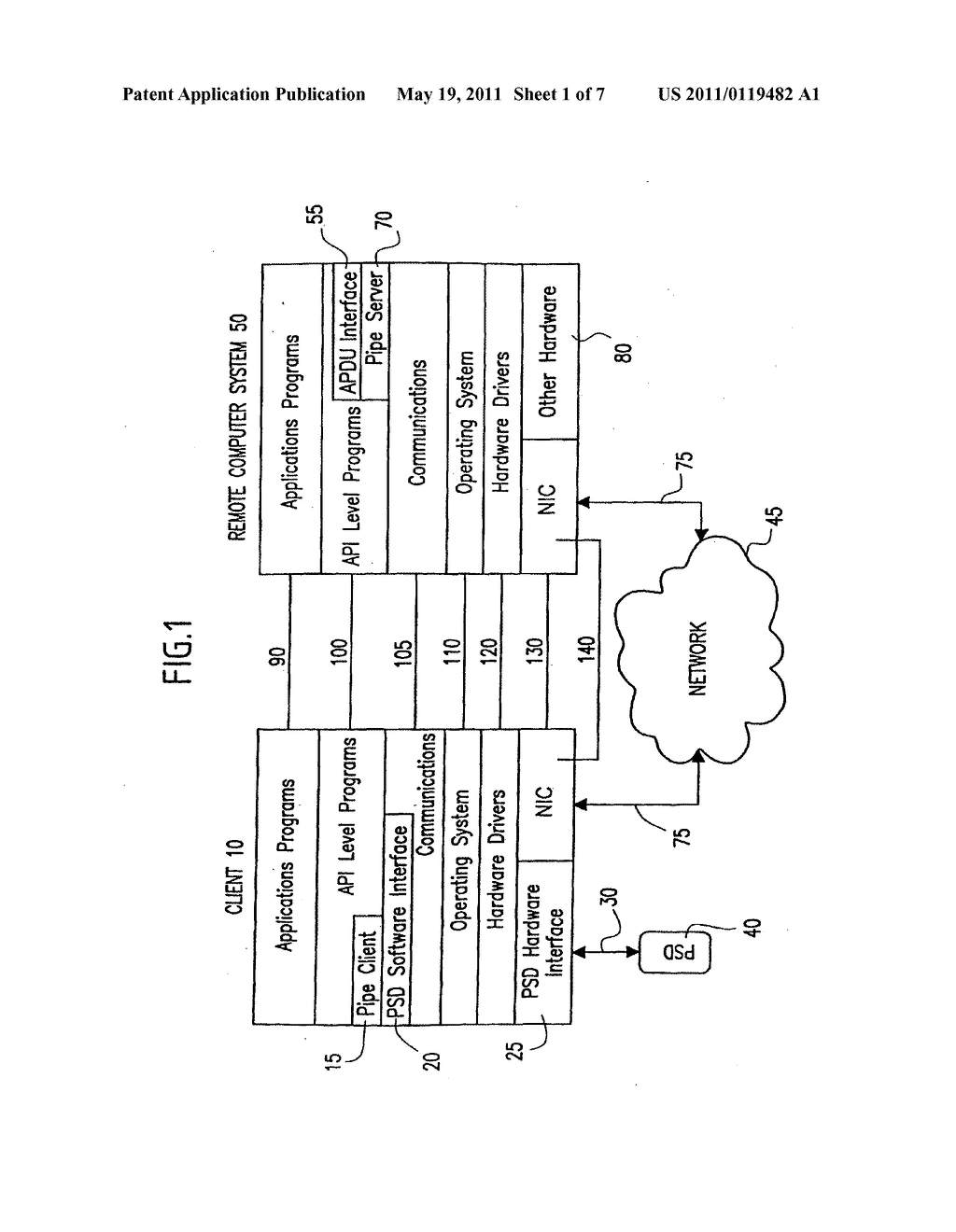 Method and system for establishing a communications pipe between a personal security device and a remote computer system - diagram, schematic, and image 02