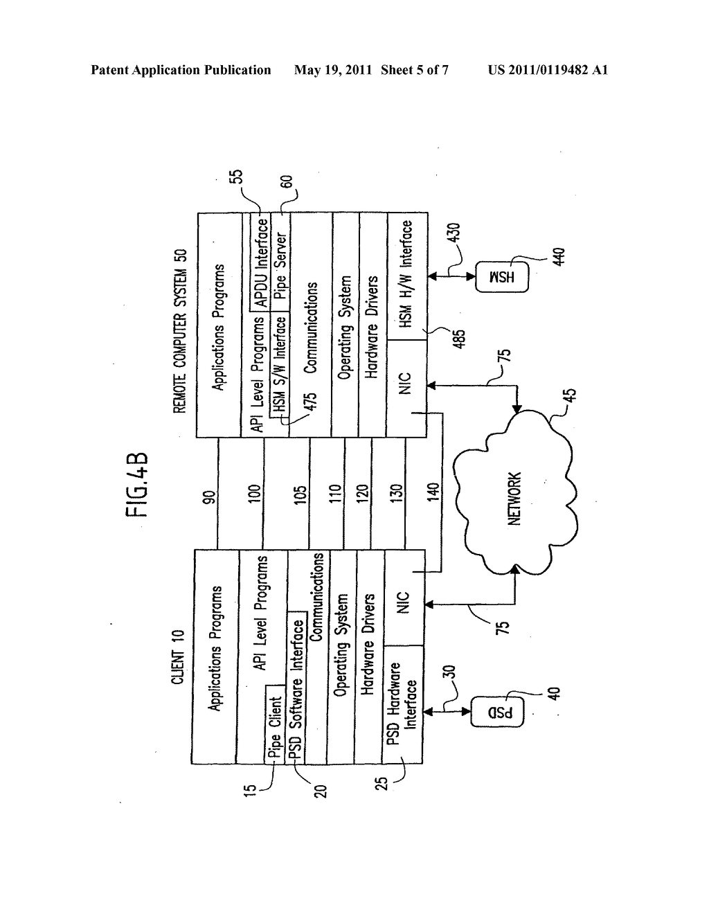 Method and system for establishing a communications pipe between a personal security device and a remote computer system - diagram, schematic, and image 06