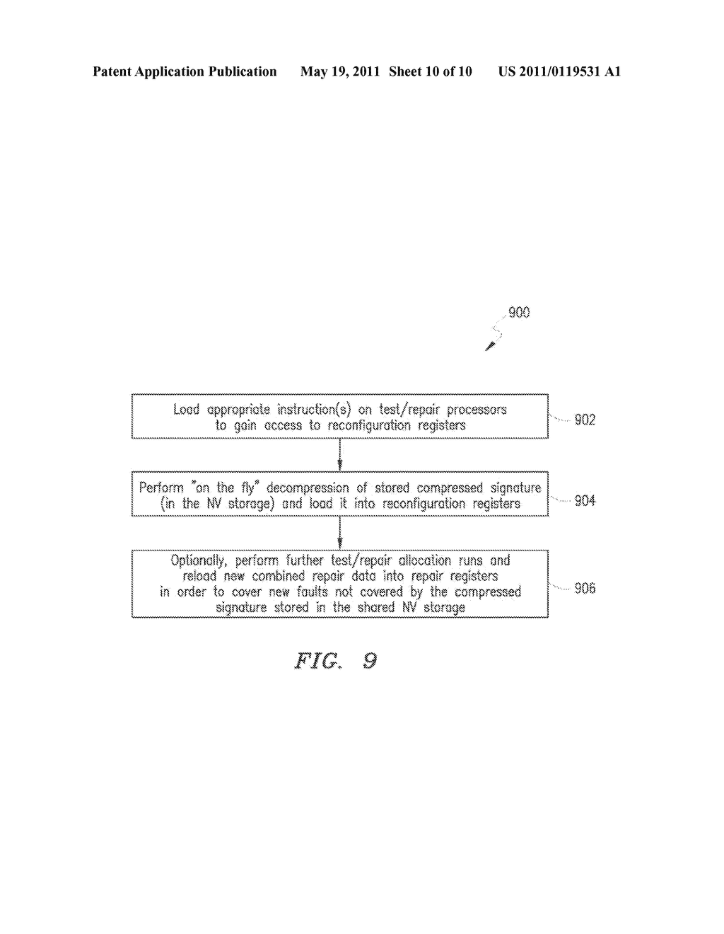 Architecture, System And Method For Compressing Repair Data In An Integrated Circuit (IC) Design - diagram, schematic, and image 11