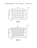 METHOD OF SCROLLING ITEMS ON A TOUCH SCREEN USER INTERFACE diagram and image