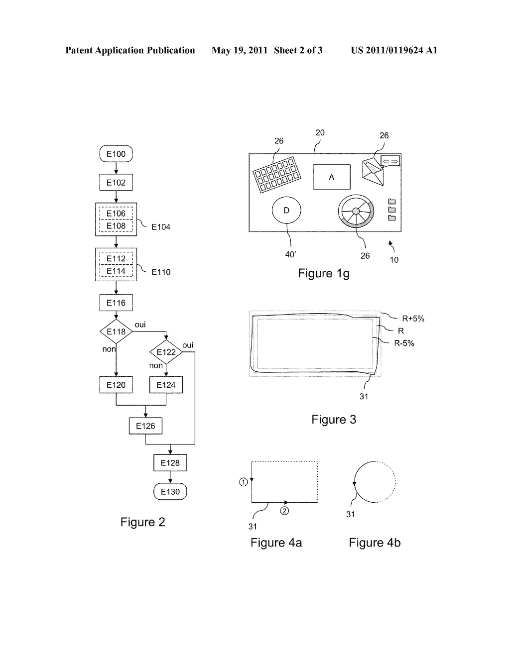 PROCESS AND SYSTEM FOR MANAGEMENT OF A GRAPHICAL INTERFACE FOR THE DISPLAY OF APPLICATION SOFTWARE GRAPHICAL COMPONENTS - diagram, schematic, and image 03